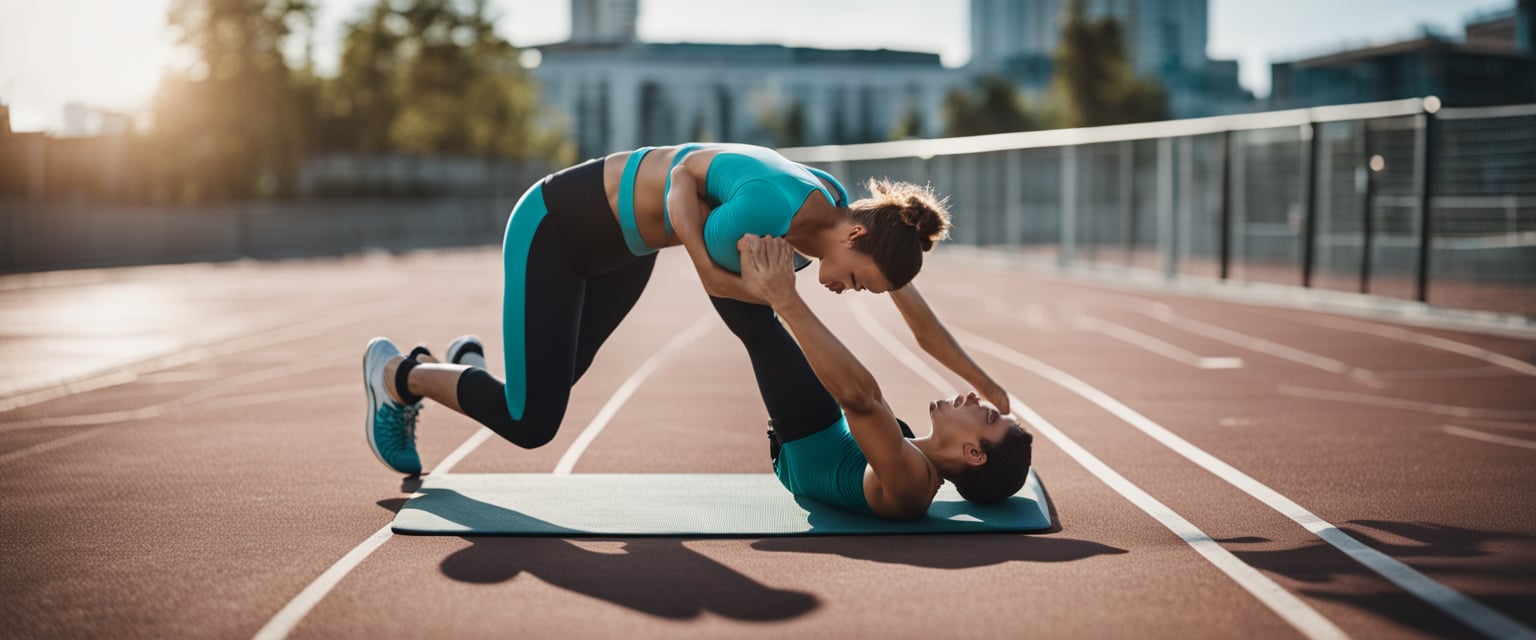 A person enjoying pain-free movement and improved flexibility after regular physiotherapy sessions